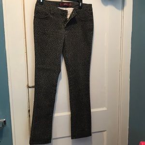 Jeans size 9 cheater print